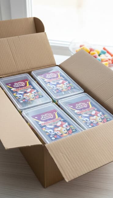 тошоки жууркан: Jolly Molly – жевательные сладости в удобных пластиковых боксах — 3