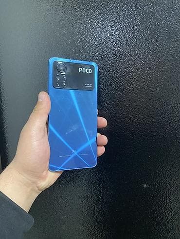 Poco X4 Pro 5G, 256 ГБ, цвет - Синий, 2 SIM