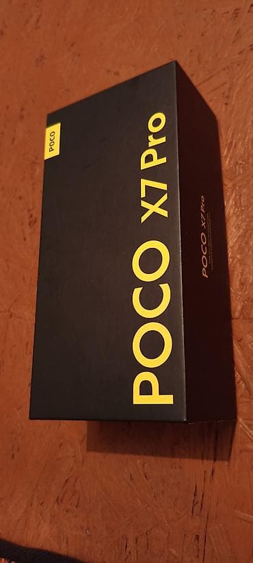 Poco X7 Pro, Б/у, 256 ГБ, цвет - Черный, 2 SIM