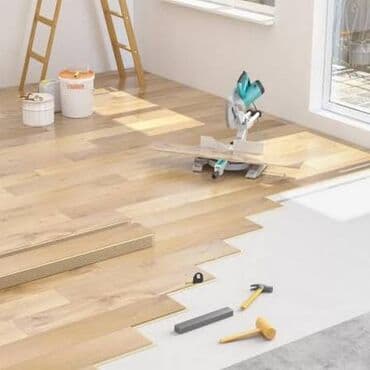 Бала бакчалар, бала багуучулар: Установка ламината — 1