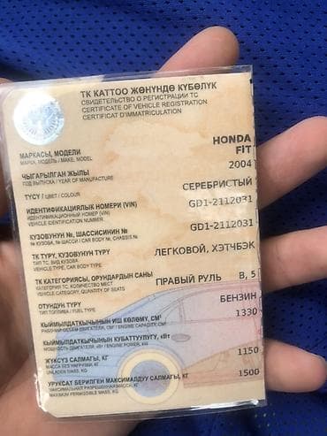ягуар авто: Honda Fit: 2004 г., 1.3 л, Вариатор, Бензин, Хэтчбэк — 2