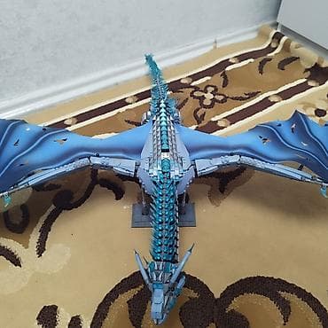 Лего дракон (сборная модель) - Большая фигурка дракона из кубиков