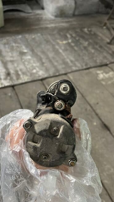 сигнализация с автозапуском и турботаймером: Стартер Toyota 2002 г., Б/у, Оригинал, Япония — 1