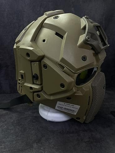 аниме сумка: Тактический шлем-маска Kaca Tactical Helmet (цвет: песочный/тан) - — 2