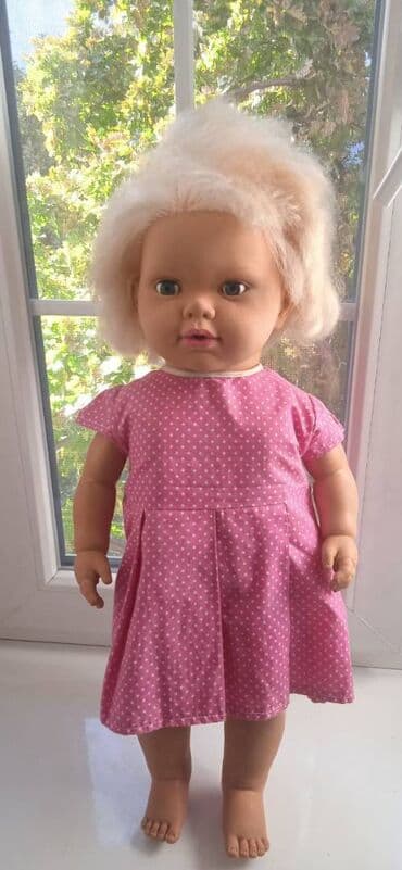 купить куклу фарфоровую: Продам куклу GAMZE,платье родное +шляпа в подарок!! — 1