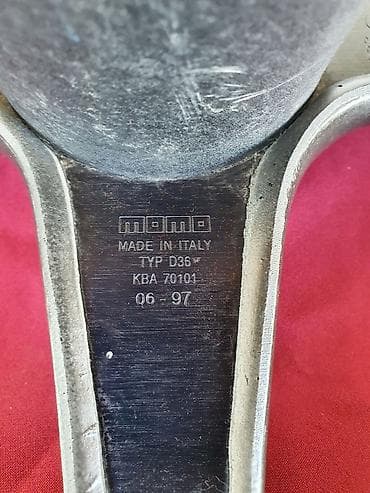 ман 2000: Руль MOMO оригинал Италия, переходник на мерседес — 4