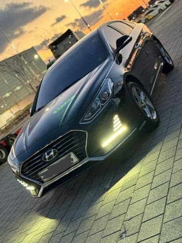 титановая: Hyundai Sonata: 2018 г., 2 л, Автомат, Газ, Седан — 1