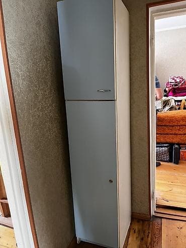 стенка советский: Кухонный гарнитур, Б/у, цвет - Голубой, ДСП, Самовывоз — 3