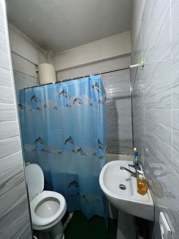 дом бишкек аренда: 40 м², 1 комната, Утепленный, Бронированные двери, Балкон застеклен — 3