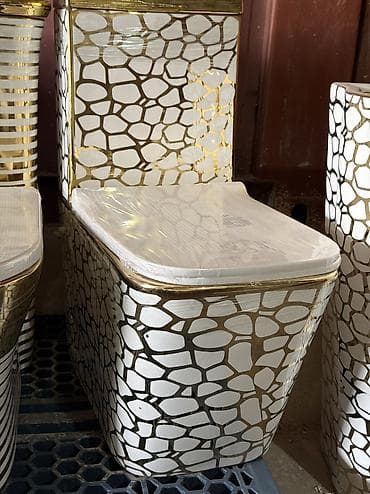 готовый туалет цена: Унитаз Напольный, Новый, Материал: Керамика — 2