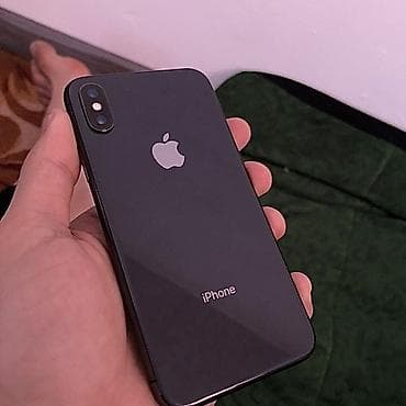 ipone x: IPhone X, Б/у, 64 ГБ, Серебристый, Чехол — 6