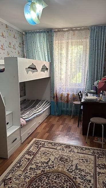 2 8: 3 комнаты, 63 м², 104 серия, 2 этаж, Старый ремонт — 1
