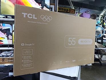 tcl 75: Бренд: TCL Модель: 55P6K Год создания модели: 2025 Диагональ: 55" (140 — 7