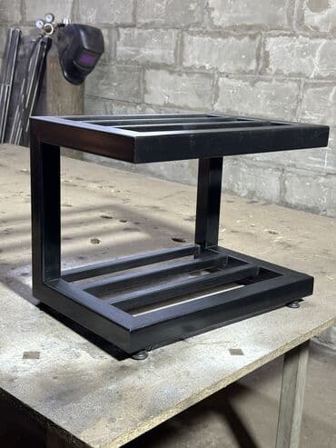 купить стеклянную полку: Обувница из металла 
Размеры : 45х30х35 — 1