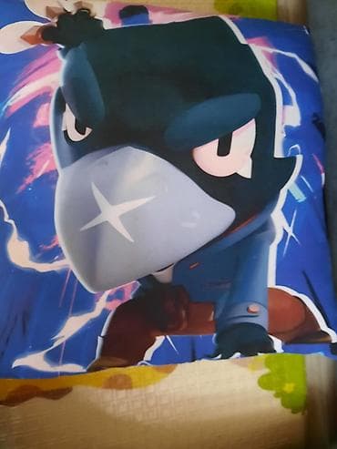 Подушки: Декоративная подушка с принтом персонажа из игры Brawl Stars — 2