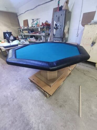 купить бу теннисный стол: СТОЛ Покерный 1,75м высота 83см 30тыс.сом — 5