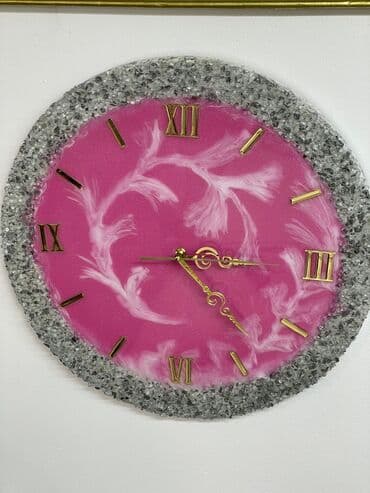 ссср одежда: Авторские настенные часы и декоративные панно из эпоксидной смолы. - — 6