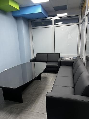 - Журнально‑переговорный стол с крупной овально‑прямоугольной at lalafo.kg - Журнально‑переговорный стол с крупной овально‑прямоугольной