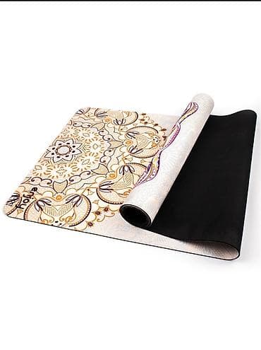 коврик для резки: Коврик для йоги и фитнеса (каучук) 0.4мм Размер : 185x61cm Коврик для — 2