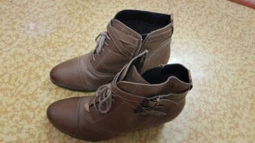 фирменная обувь из италии: Ботильоны кожаные, еврозима. Очень удобная колодка — 3