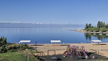 Посуточная аренда: Аренда квартиры на Иссык-Куле, Chaika Resort, Сары-Ой, 4 места, Цена Целиком за жилье — 9