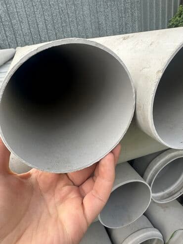 пластиковые цистерны: Труба для канализации Материал: Пластик, Диаметр: 100 мм, Толщина стенки: 3 мм — 4