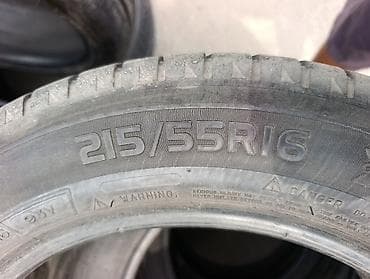 шина 21555r16: Шины 215 / 55 / R 16, Лето, Б/у, Комплект, Легковые, Германия, Michelin — 2