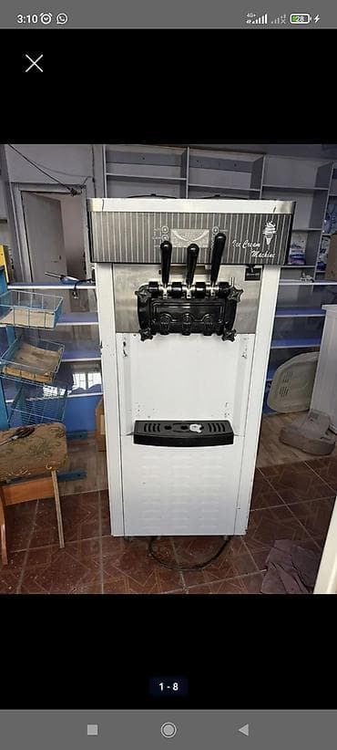 Өндүрүш үчүн жабдуулар: Мороженный аппарат с ночным режимом, меняю или поодаю, состояние — 1