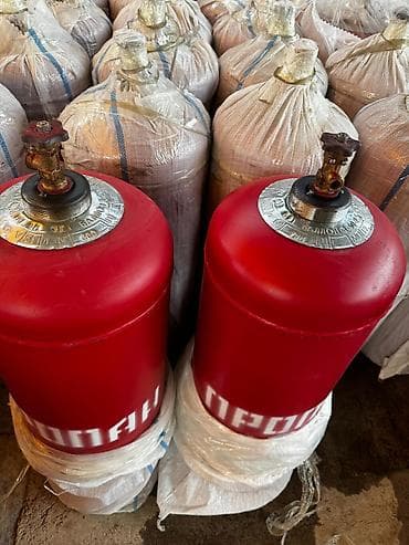бу идиштер: Баллоны для сжиженного газа (пропан) - Тип: стальные газовые баллоны — 1