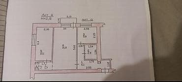 2 комнаты, 48 м², Хрущевка, 2 этаж, Косметический ремонт — 8