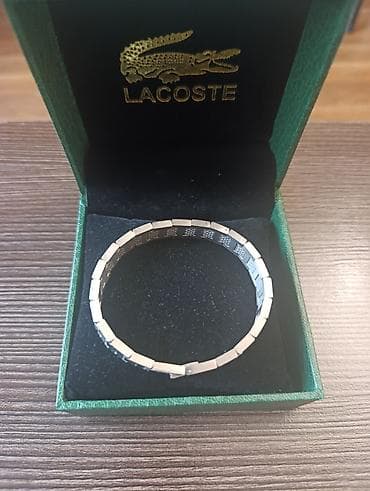 барсетку lacoste: Браслет Lacoste в фирменной коробке. - Материал: нержавеющая сталь — 2