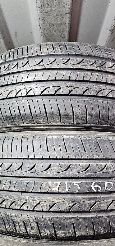 Шины 215 / 60 / R 16, Лето, Б/у, Комплект, Легковые, Китай