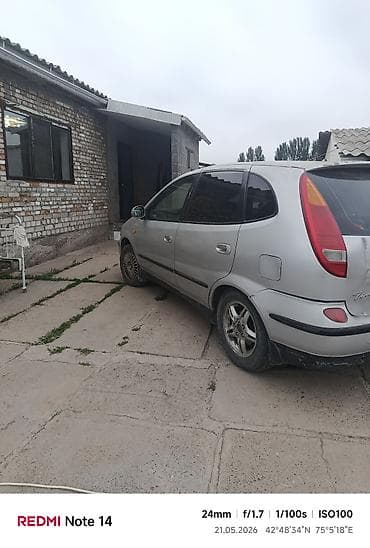 geely coolray 2025: Nissan Almera Tino: 2001 г., 1.8 л, Автомат, Газ — 7