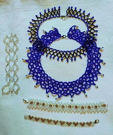 8 Марта СКОРО!!! Украшения из бисера!!! Это ручная работа 11 летней