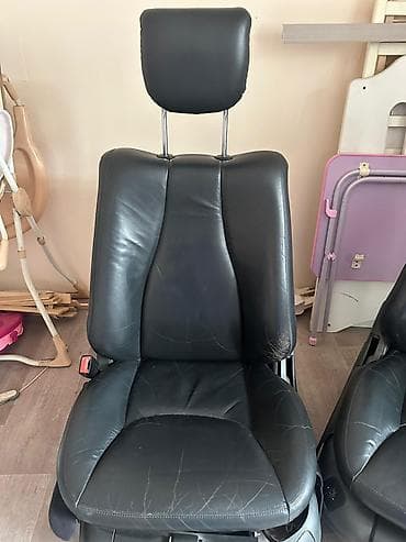 колонки sven: Комплект сидений, Кожа, Mercedes-Benz 2001 г., Б/у, Оригинал, Германия — 2