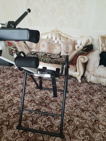 тренажер гиперэкстензия купить бу: Инверсионный стол Снимает боли в спине Цена со скидкой 14.500 сом — 5