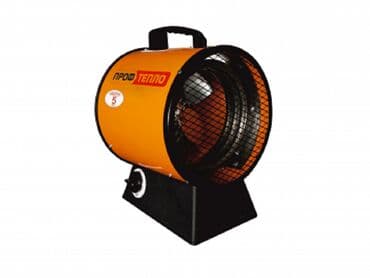 вентиляторы: Тепловентилятор ТТ-5Т Выходная мощность max. (кВт) 4,5 — 1