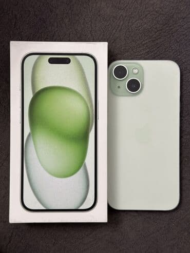 пассивное сетевое оборудование maxxtro: IPhone 15, 256 ГБ, Зеленый, Коробка — 1