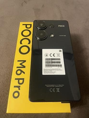 m2 ssd: Poco M6 Pro, Б/у, 512 ГБ, цвет - Черный, 2 SIM — 2