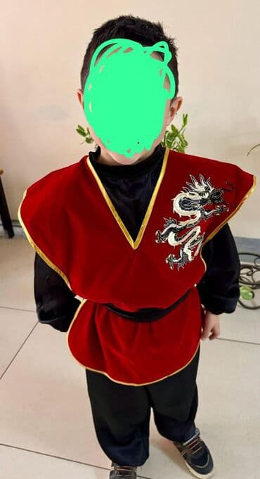 Балдар транспорту: Детский карнавальный костюм ниндзя/самурая на прокат на 7-8 лет — 3