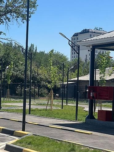 светильники уличного освещения: Услуги сварщика опытный - Металлические опоры с двойным кронштейном — 1