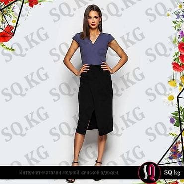 m16 mini: Повседневное платье, Короткая модель, На запах, M — 3