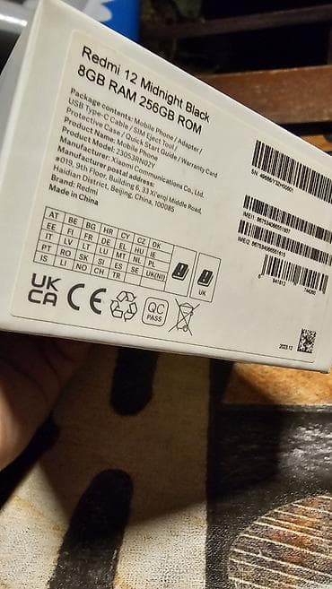 surface 3: Redmi, Redmi 12, Б/у, 256 ГБ, цвет - Черный — 3