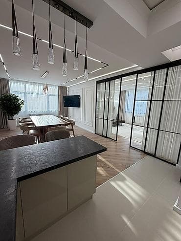 vip: 3 комнаты, 117 м², Элитка, 3 этаж, Дизайнерский ремонт — 8