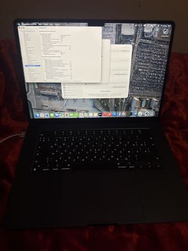 m2 pro: Ноутбук, Apple, 8 ГБ ОЗУ, Apple M3, 15.4 ", Б/у, Для работы, учебы, память SSD — 5