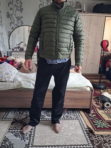 Пуховик, Короткая модель, Италия, Стеганый, L