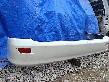 step wgn: Toyota estima задний бампер — 2