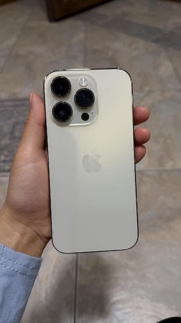 macbook pro 14 m2: IPhone 14 Pro, Б/у, 256 ГБ, Золотой, Коробка, 85 % — 5