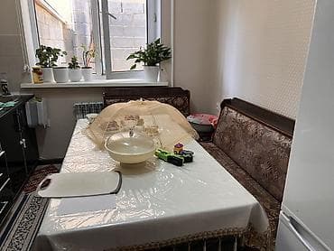 foldable table: Кухонный мягкий уголок, Дерево, цвет - Коричневый — 1