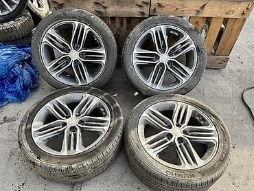 Колеса в сборе 245 / 45 / R 18, Лето, Комплект, Легковые, Литые, отверстий - 5